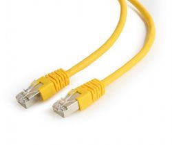 Patch Cord Cat.6/FTP,    0.25m, Yellow, PP6-0.25M/Y, Cablexpert