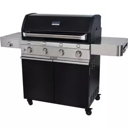 купить Мангал Saber R67CC1117 CAST 670 4 Burner, TRU-Infrared, Black (pe gaz) в Кишинёве 