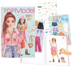 купить Набор для творчества TOPModel 0413486 Caiet de schite cu autocolante Fashion в Кишинёве 