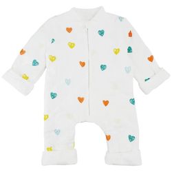 купить Детская одежда Minikin 241911774 Muslin Комбинезон сердечко 6-9 мес (74 см) в Кишинёве 