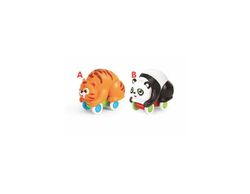 Jucărie cu roți, panda/tigru HT 3120A/B