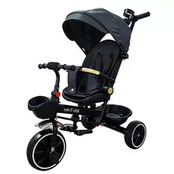 cumpără Bicicletă-cărucior Richi (64675) JTRL39 Tricicleta neagra pentru copii în Chișinău 