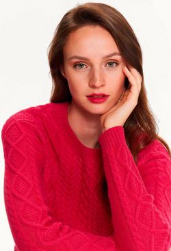 Pulover TOP SECRET Fuchsia SSW2238RO