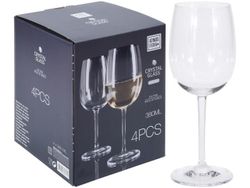 Набор бокалов для белого вина Atmosfera Invino 4шт, 380ml