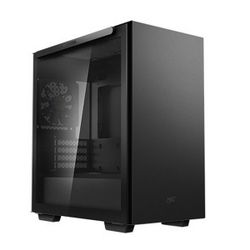 Case mATX Deepcool MACUBE 110, w/o PSU, 1x120mm,Tempered Glass,Magnetic Side Panels, 2xUSB3.0, Black