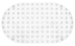 cumpără Covoraș de baie Bisk 05194 antiderapant, 39x69, alb, PURE în Chișinău 