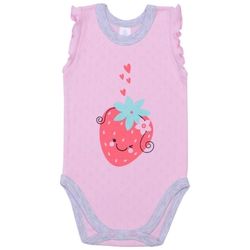 купить Детская одежда Veres 102-5.37-1.80 Боди-майка Strawberry (тр.рибана) р.80 в Кишинёве 