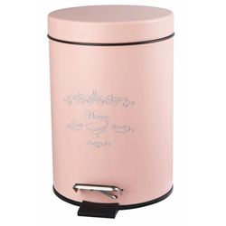 cumpără Coș de gunoi Bisk 06750 cu pedala 3L NICEA, roz în Chișinău 