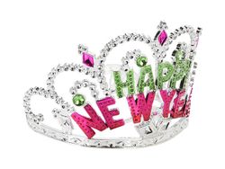 Корона новогодняя "Happy New Year"12X11X9cm