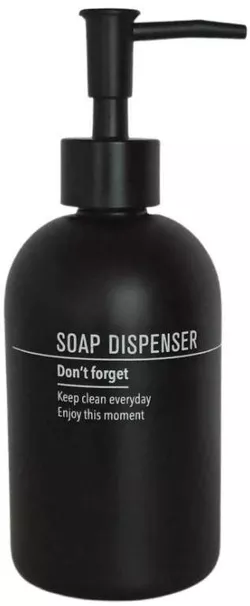 cumpără Dozator săpun Bisk 08176 SENTE, ceramica, negru în Chișinău 