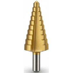 купить Сверло Hammer 24359 treptat pentru metal HSS TiN 4341, d 6-38 mm в Кишинёве 