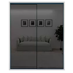 cumpără Dulap Bayro Parma Graphite 1800x2250x600 белый, купе în Chișinău 