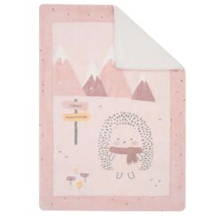 купить Комплект подушек и одеял Kikka Boo 31103020145 Paturica super moale Sherpa Hedge-Hugs, 80/110cm в Кишинёве 
