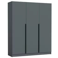 cumpără Dulap Nex Home Dulap cu balamale, Urban 180x52x220cm, Antracit în Chișinău 