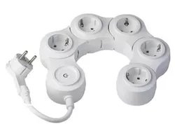 купить Удлинитель электрический Scame PP2529, 5 locuri SNAKE 16A 250V в Кишинёве 