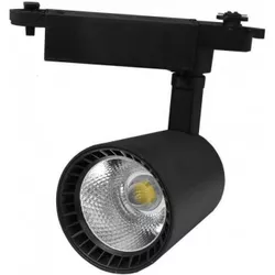 купить Освещение для помещений LED Market Track Spot Light COB 20W, 4000K, QF-2027, 24degree, Black в Кишинёве 