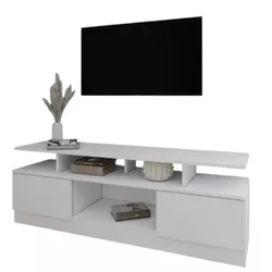 cumpără Comodă TV Smartex (16544) Т9 200cm TV Alb în Chișinău 