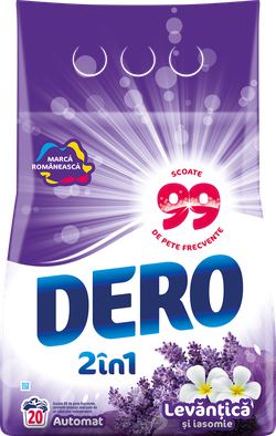 Dero 2in1 Лаванда и жасмин, 2 кг.