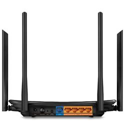 Wi-Fi AC Dual Band TP-LINK Router, "Archer C6", 1200Mbps, Gbit Ports, MU-MIMO