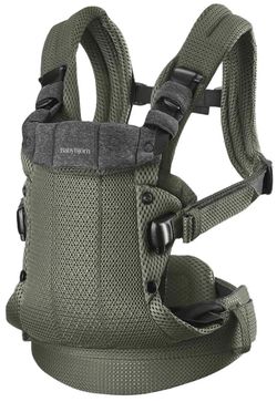 купить Кенгуру BabyBjorn 088047E1 Harmony, 3D Mesh, Dark Green в Кишинёве 