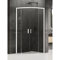 cumpără Cabină de duș New Trendy Prime White Quadrant 80x80x200 Hinged K-3560 în Chișinău 