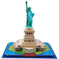 купить Конструктор Cubik Fun 3C080h 3D puzzle Statuia Libertății (U.S.A), 39 elemente в Кишинёве 