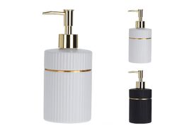 Диспенсер для мыла Bathroom "Золотая полоса" 18cm