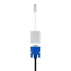 Adapter MOSHI Type-C M / VGA F, Silver