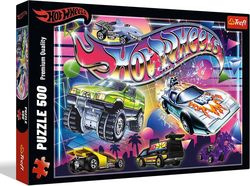 купить Головоломка Trefl 37538 Puzzles 500 Hot Wheels: 80s Vibe в Кишинёве 