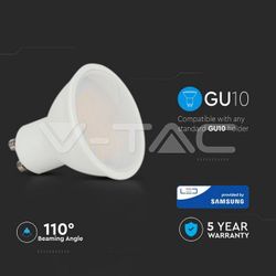 Bec Led GU10 10W 4000K Samsung chip V-Tac