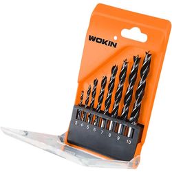 cumpără Burghiu Wokin Set de 8 burghie pentru lemn 3-10 mm (751608) în Chișinău 