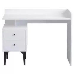 cumpără Masă de birou Trendy Dow-Dec0088, Alb, 100x80x45cm în Chișinău 