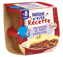 Мусака с говядиной Nestle (8 м+) 2 х 200 г