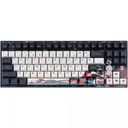 купить Клавиатура Varmilo VPM87 Chang'e 87Key, EC V2 Sakura, EN, White Led, Blue в Кишинёве 