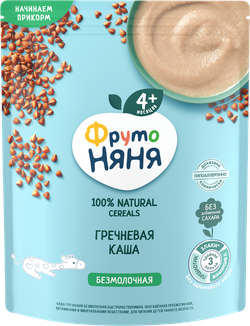 Кашка безмолочная ФрутоНяня гречневая, 200г