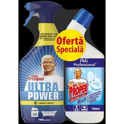 cumpără Produs de curățat Mr.Proper 5429/4767/9404 MR.PRO LEMON SP 750ML+MR PRO PRO 750 ML în Chișinău 