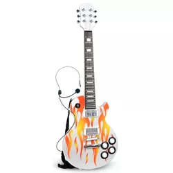 cumpără Jucărie muzicală Bontempi 241420 Беспроводная электронная рок гитара с гарнитурой-микрофоном în Chișinău 