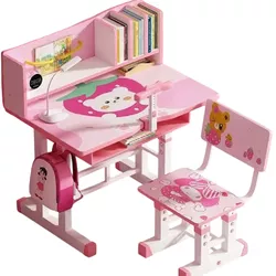 cumpără Set de mobilier pentru copii Richi (48349) Masa pentru studiu roz JCHT15 în Chișinău 
