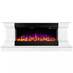 купить Камин электрический ArtFlame Arizona mini & Dalas, 603x1470x430 mm, Alb в Кишинёве 