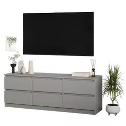 купить Тумба напольная для TV MebelStar NEO 6S 150x43x53 Grey (MBS-1285) в Кишинёве 