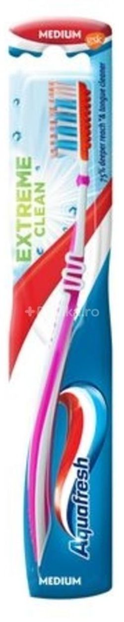 Aquafresh зубная щетка Extreme Clean Medium, 1шт