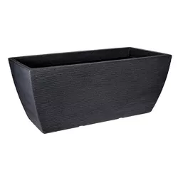 купить Цветочный горшок ProGarden 33800 Trapez, 79x39x34cm, plastic, antracit в Кишинёве 