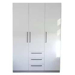 cumpără Dulap Bayro Serenity 1500x2200x518 gri asfalt cu 3 sertare în Chișinău 