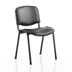 купить Офисный стул Deco ISO V-4 Black (ecopiele) в Кишинёве 