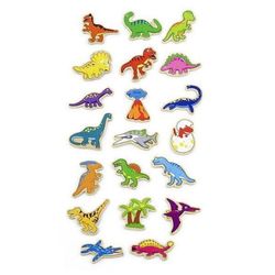 купить Игрушка Viga 50289 Magnetic Dinosaurs (20pcs) в Кишинёве 