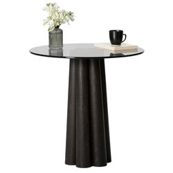 купить Журнальный столик Trendy Thales, negru, gri inchis в Кишинёве 