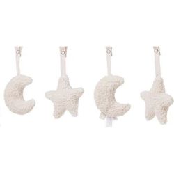 cumpără Jucărie cu pandantiv Jollein 108-001-66046 Set de jucarii pentru Babygym Moon Nougat în Chișinău 