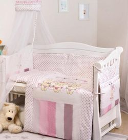 Постельный комплект Dolce D-002 Зайчики-друзья, розовый, код 42101