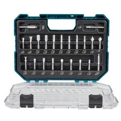 купить Набор головок, бит, насадок Makita D-74784 Set 22 buc freze pt caneluri 8mm в Кишинёве 