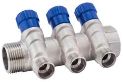 cumpără Set distribuitor miscellaneous Colector distributie PF din alama MF cu ventile 3/4"x 1/2"M 2cai în Chișinău 